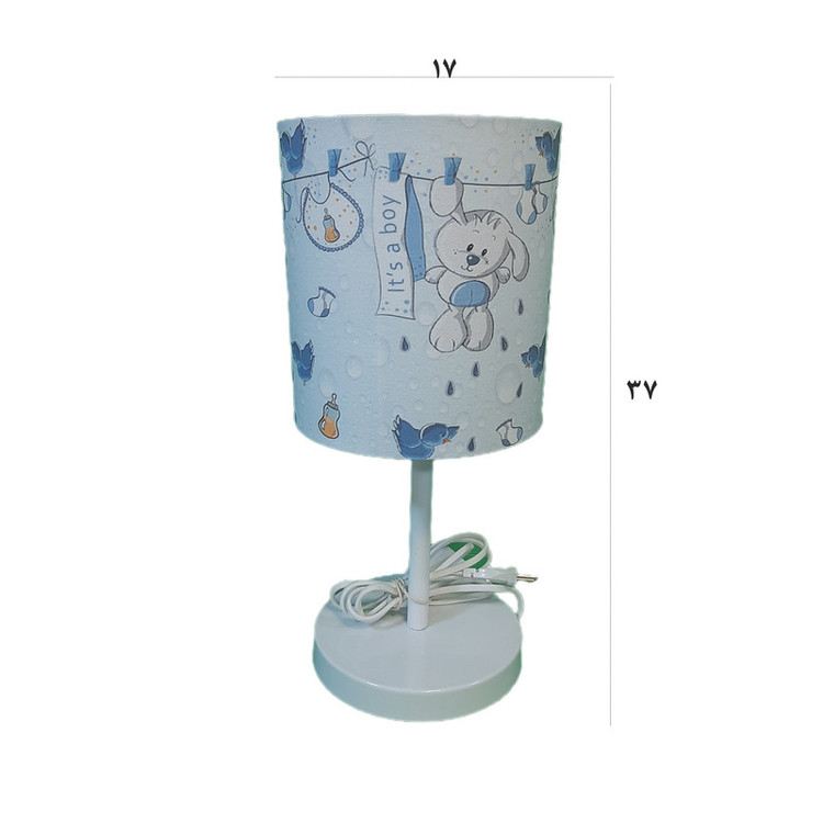آباژور رومیزی کودک مدل خرگوش کوچولو کد A-124