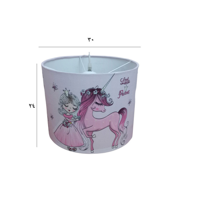 لوستر کودک مدل پرنسس کوچولو کد L-107p