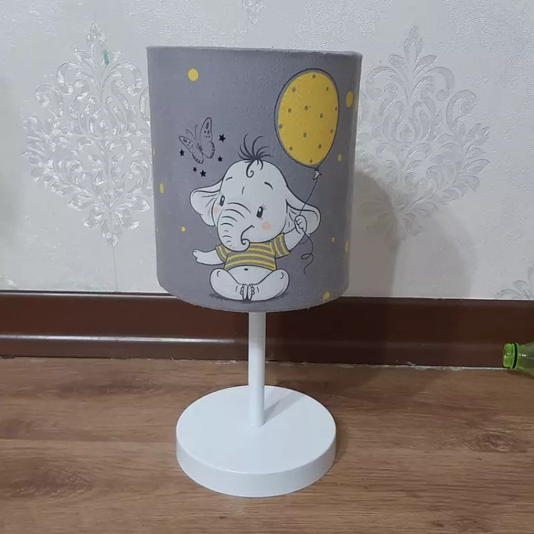 لوستر و آباژور اتاق کودک طرح فیل بادکنکی