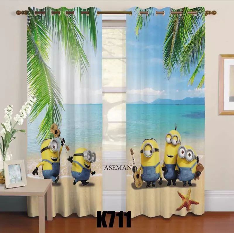 ست اتاق کودک طرح مینیون  کد k711