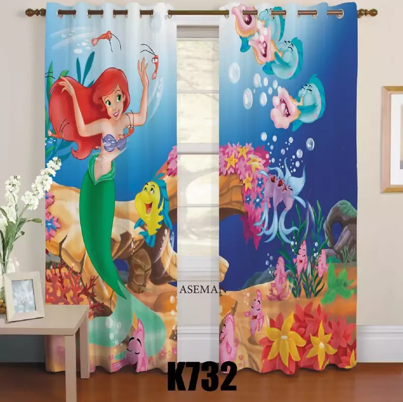 ست اتاق کودک طرح پری دریایی  کد k732