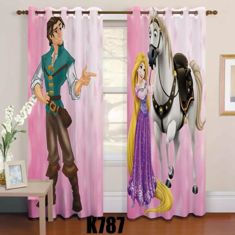 ست اتاق کودک طرح گیسو کمند کد k787