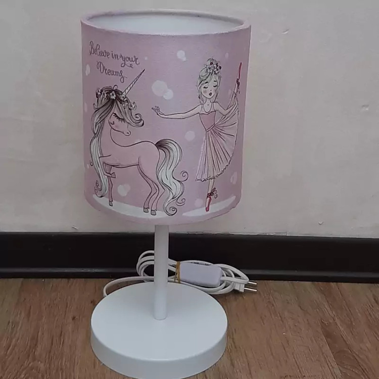 لوستر اتاق کودک طرح بالرین صورتی