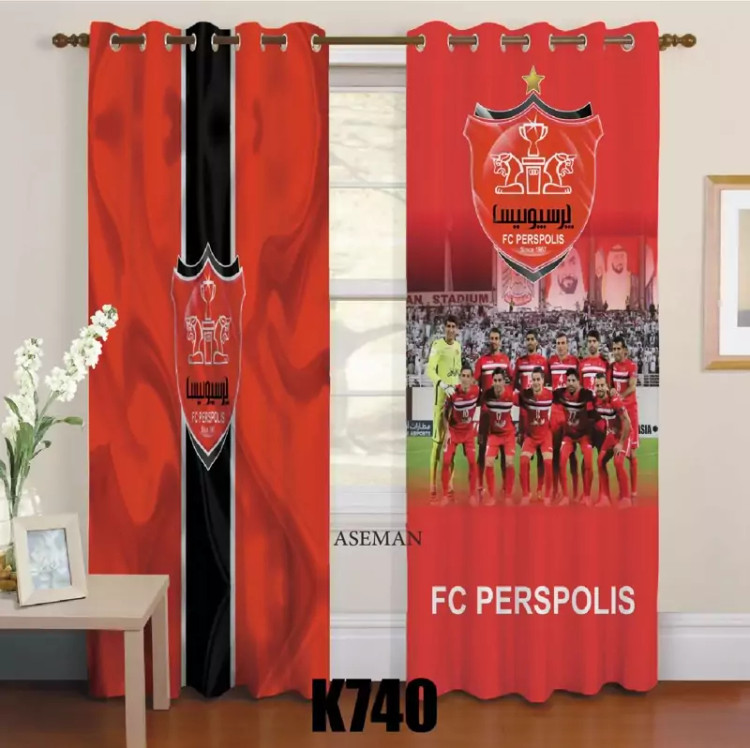 پرده اتاق کودک طرح پرسپولیس کد k740