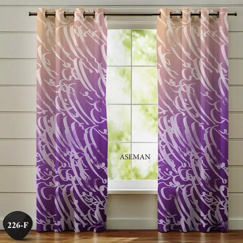 پرده چاپی طرح هنری کد 226F