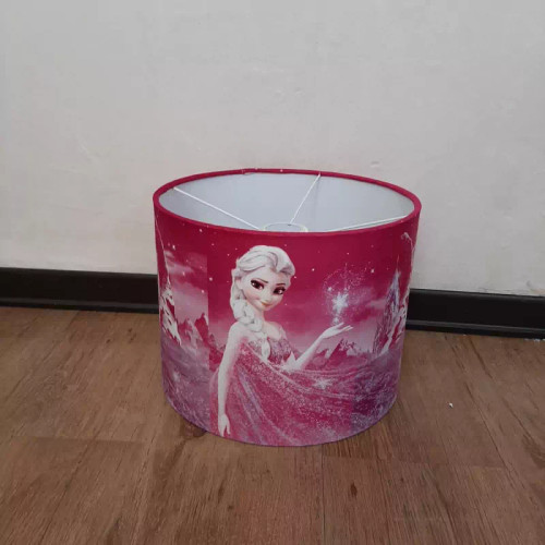 لوستر اتاق کودک طرح السا و آنا صورتی