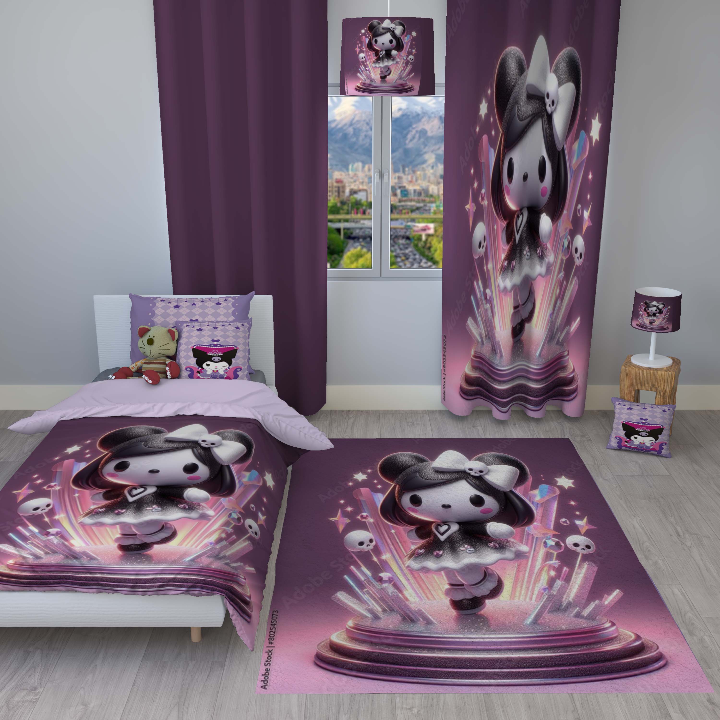 روتختی اتاق کودک طرح کرومی 3