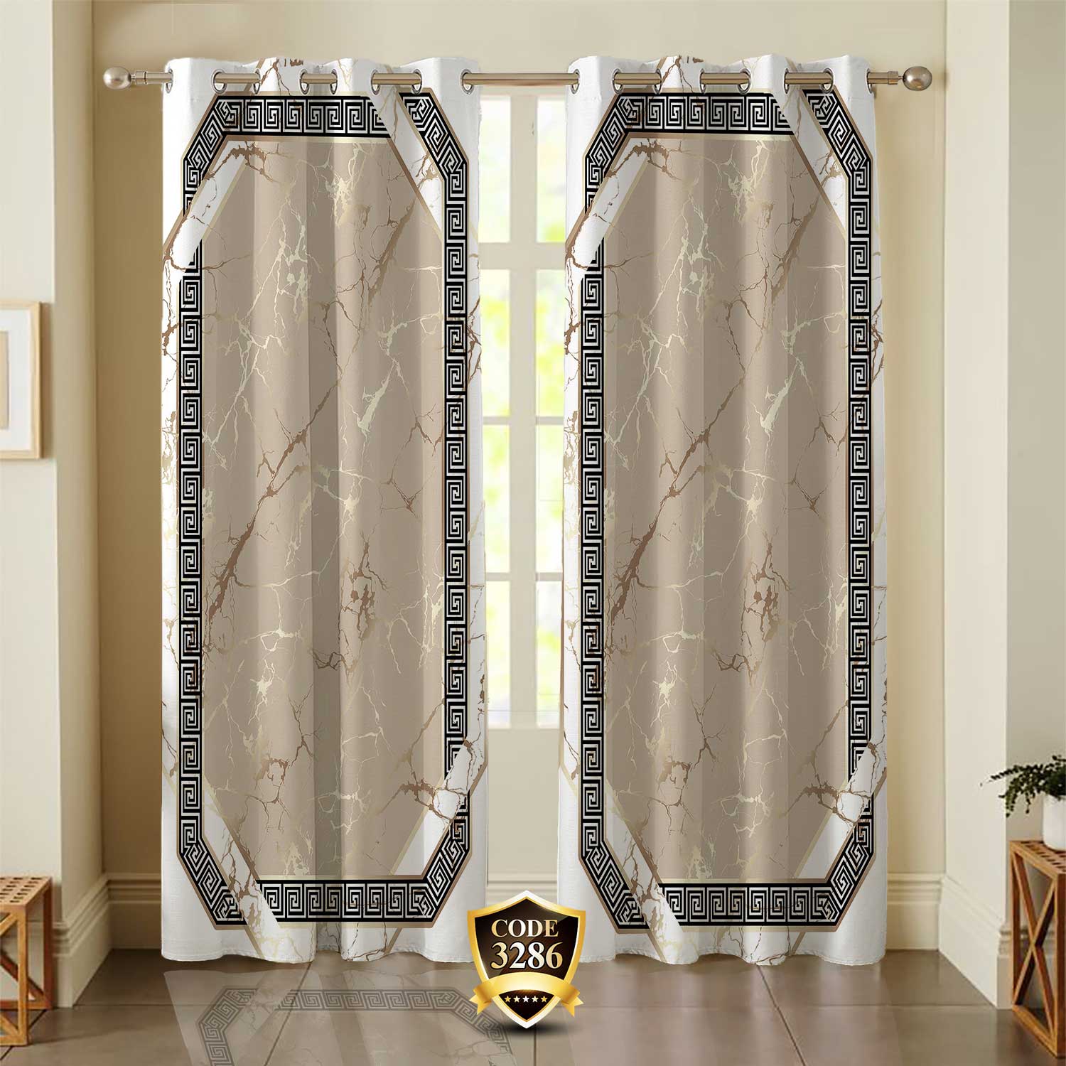 پرده چاپی اسپرت کد S-117