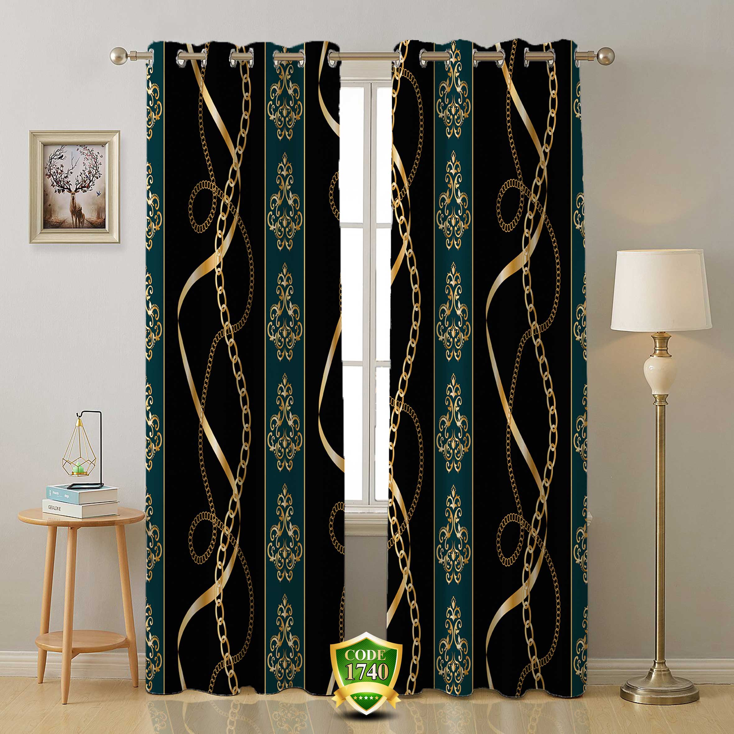 پرده چاپی اسپرت کد S-121