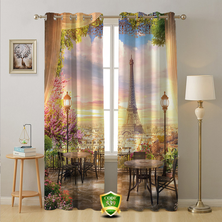 پرده پانچی طرح ایفل کد E-539