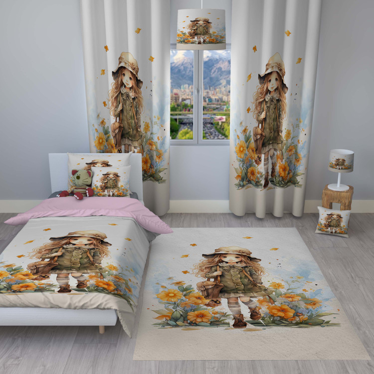 روتختی اتاق کودک طرح دختر مزرعه