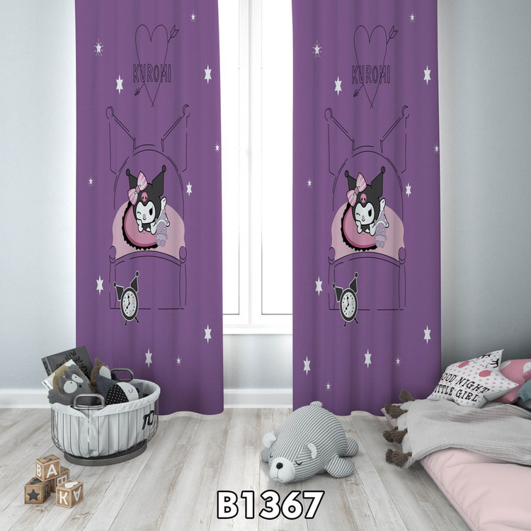 پرده اتاق کودک طرح کرومی کد B-1366