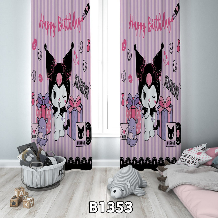 پرده اتاق کودک طرح کرومی کد B-1369